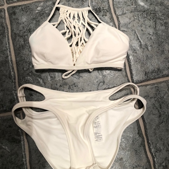 Abercrombie & Fitch Other - Cream colored bikini top & bottom.